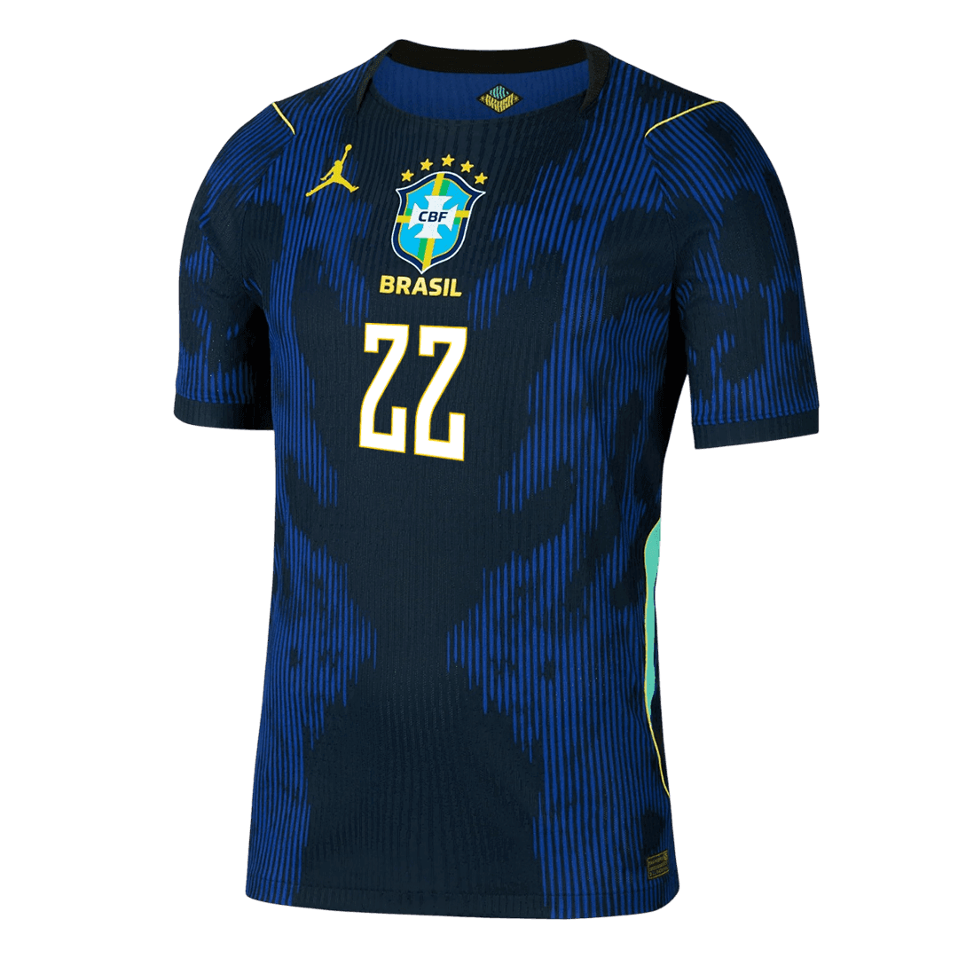 Pánske Futbalový Dres Brazília Vonkajší MS 2026 Hráčska Verzia - JOÃO PEDRO #22