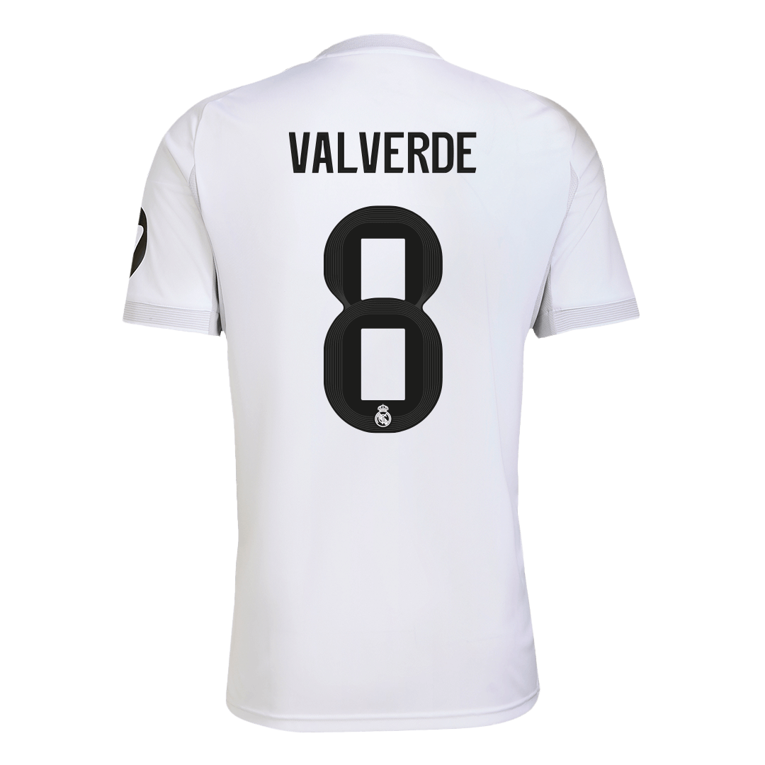 Real Madrid pánsky domáci futbalový dres 2025/26 - VALVERDE #8 (Prémiová kvalita)