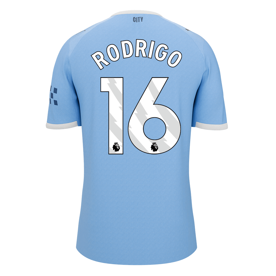 Manchester City pánsky domáci futbalový dres 2025/26 - RODRIGO #16 (Prémiová kvalita)