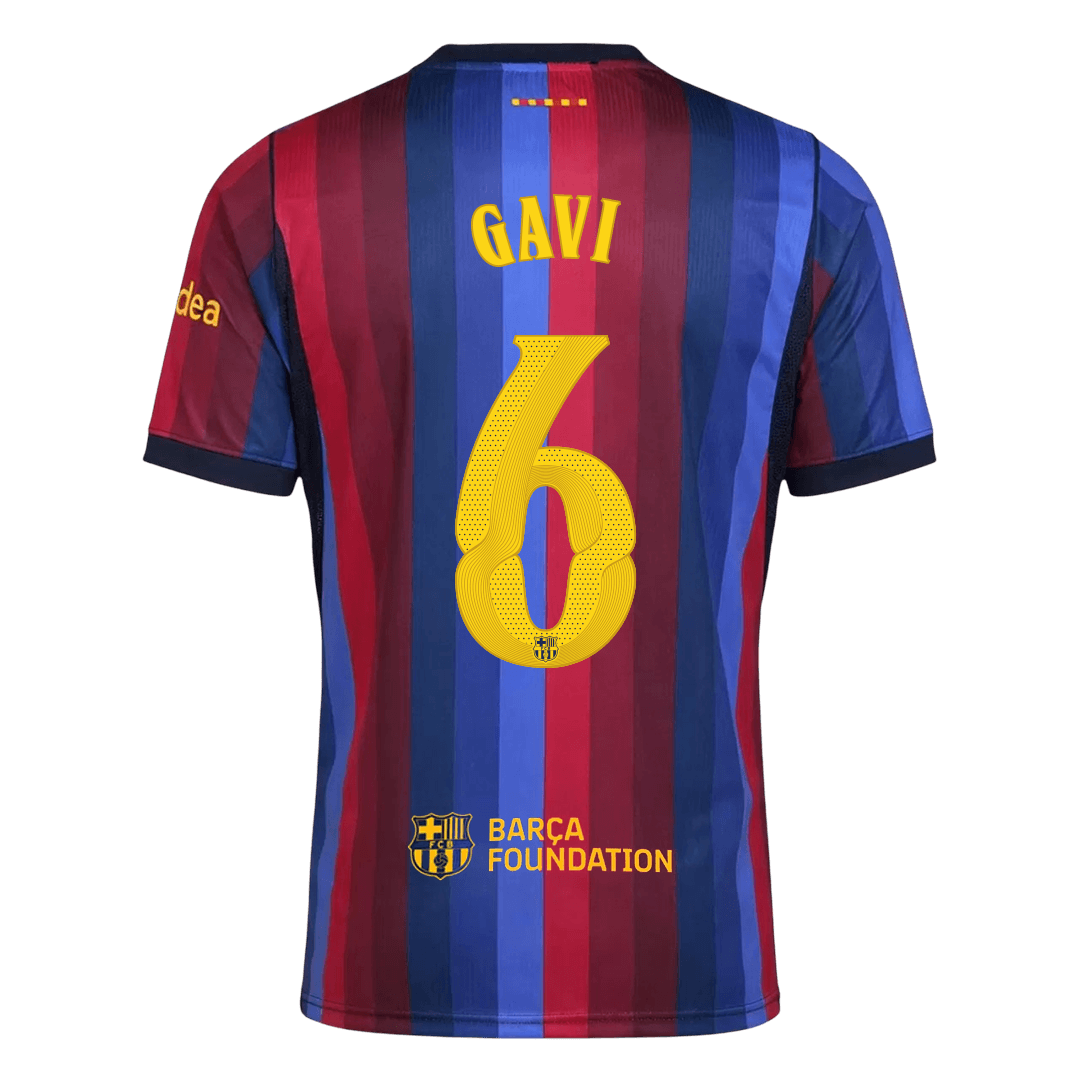 Barcelona pánsky domáci futbalový dres 2026/27 – GAVI #6 – UCL