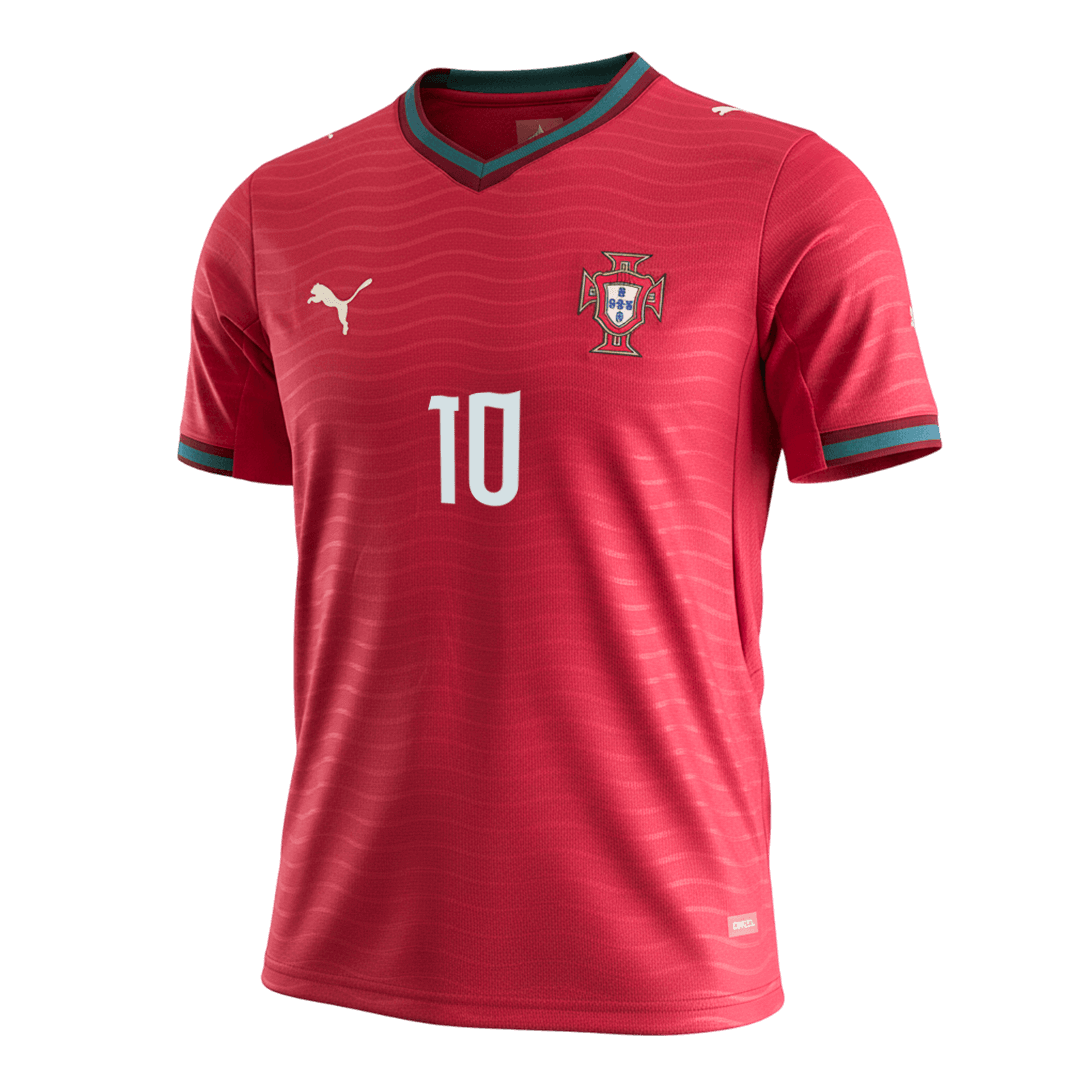 Portugalsko pánsky domáci futbalový dres MS 2026 - BERNARDO #10 (Prémiová kvalita)