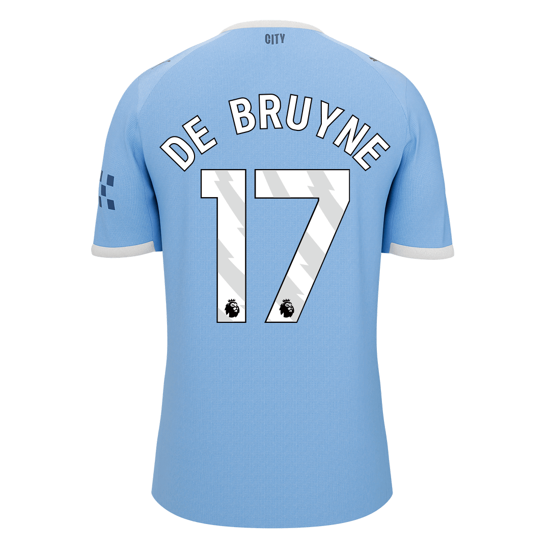 Manchester City pánsky domáci futbalový dres 2025/26 - DE BRUYNE #17 (Prémiová kvalita)