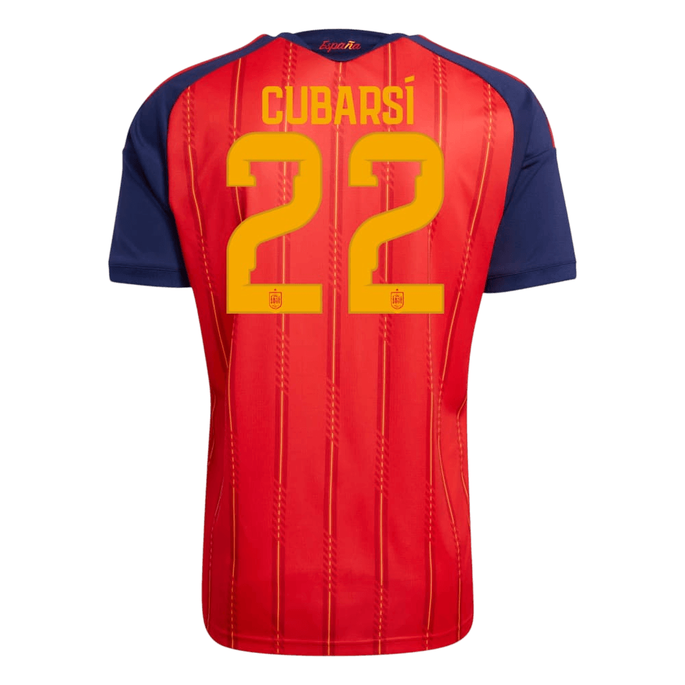 Pánske Futbalový Dres Španielsko Domáci MS 2026 - CUBARSÍ #22