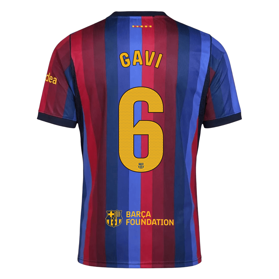 Barcelona pánsky domáci futbalový dres 2026/27 – GAVI #6