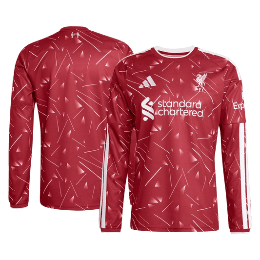 Liverpool pánsky Domáci futbalový dres s dlhými rukávmi 2026/27