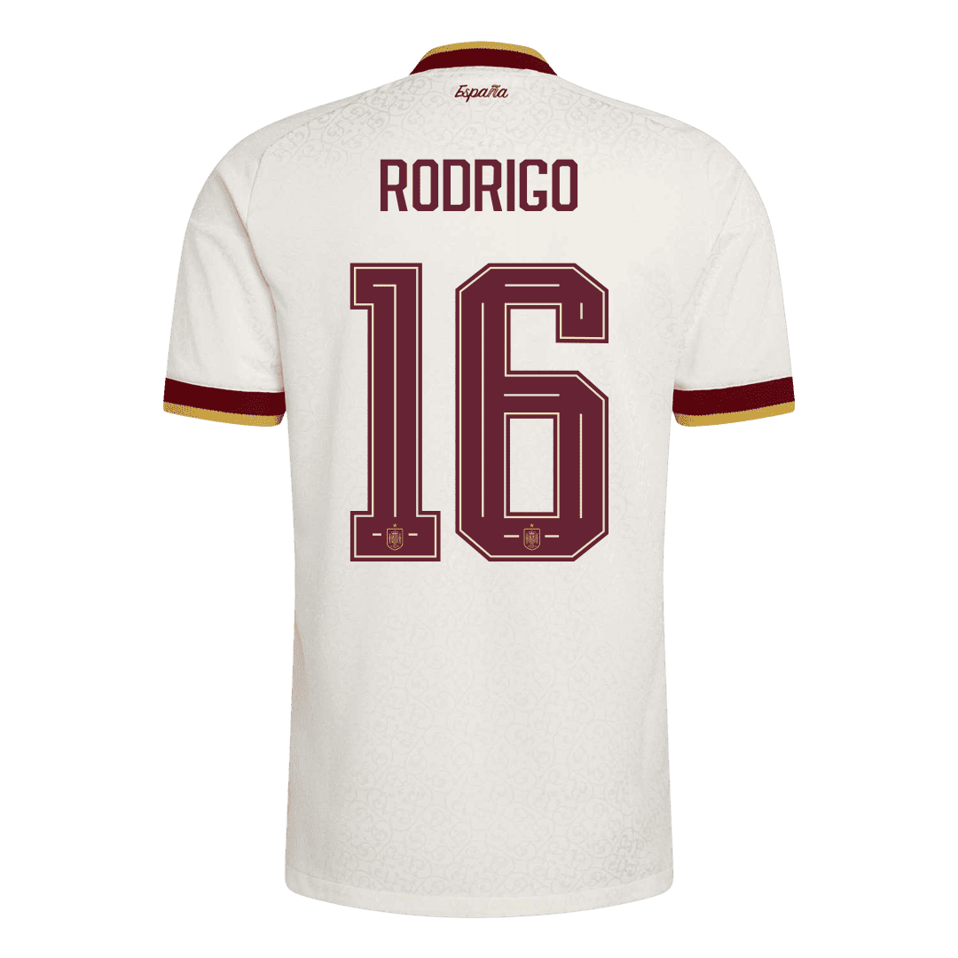 Pánske Futbalový Dres Španielsko Vonkajší MS 2026 Hráčska Verzia - RODRIGO #16