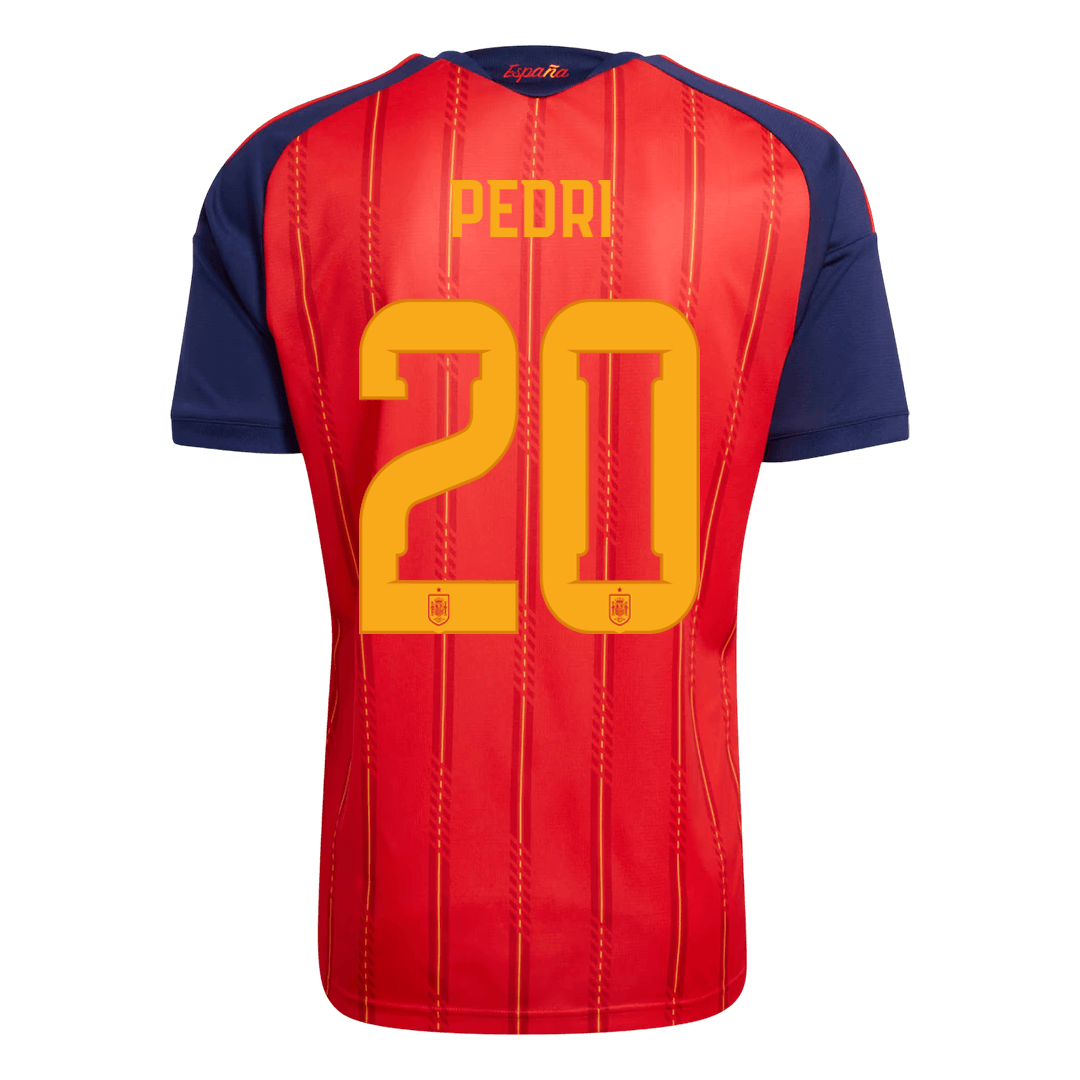 Španielsko pánsky domáci futbalový dres MS 2026 – PEDRI #20