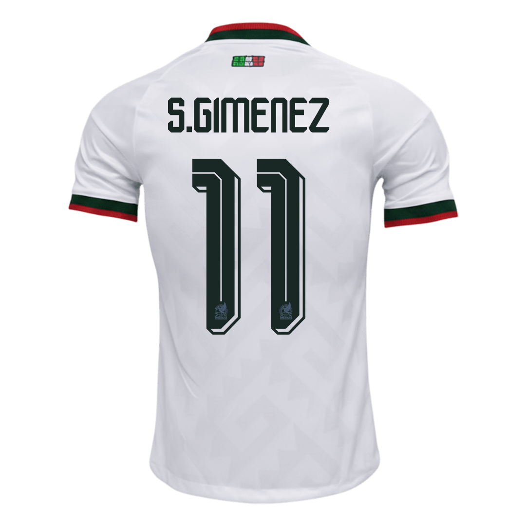 Pánske Futbalový Dres Mexiko Vonkajší MS 2026 Hráčska Verzia - S.GIMENEZ #11