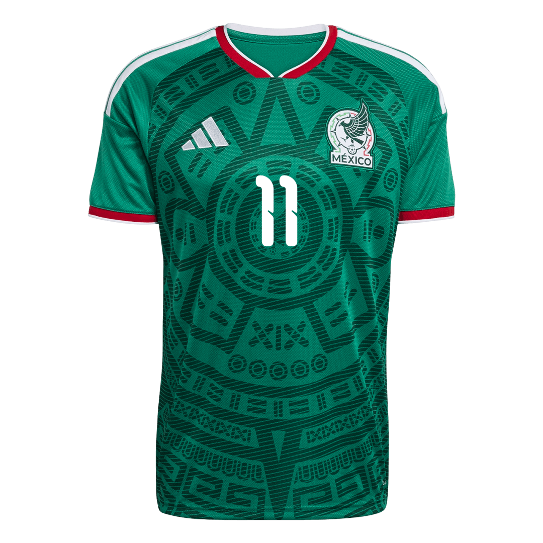 Mexiko pánsky domáci futbalový dres MS 2026 - S.GIMENEZ #11 (Prémiová kvalita)