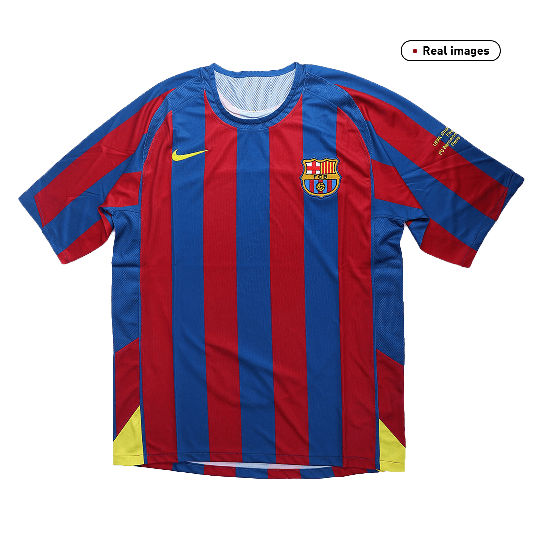 Barcelona pánsky domáci retro futbalový dres 2005/06 UCL