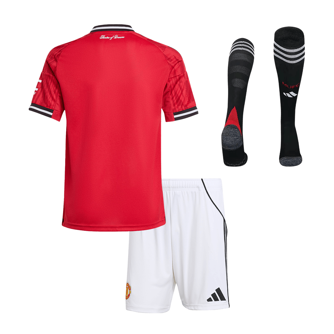 Manchester United detský domáci futbalový komplet 2025/26