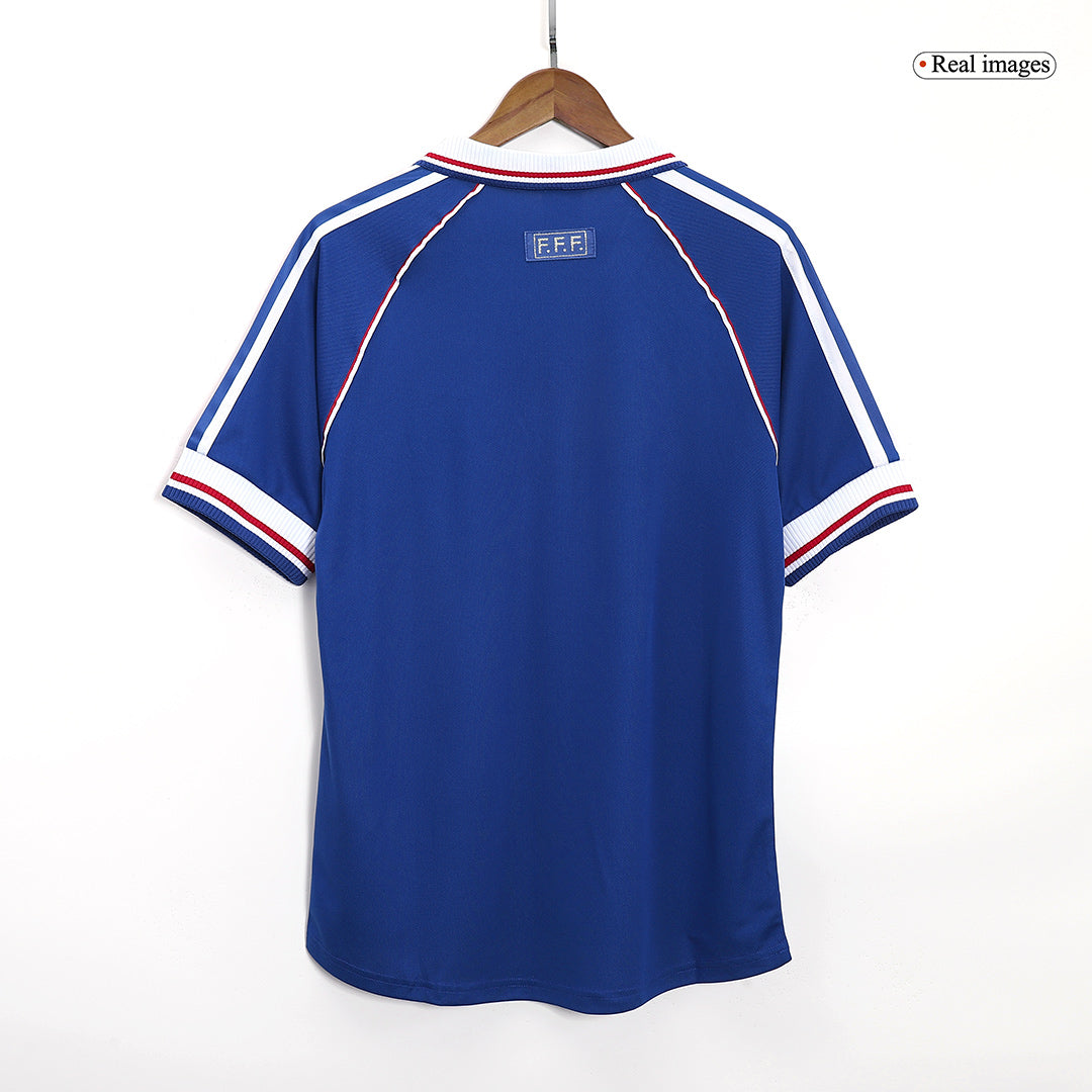 Francúzsko pánsky domáci retro futbalový dres 1998
