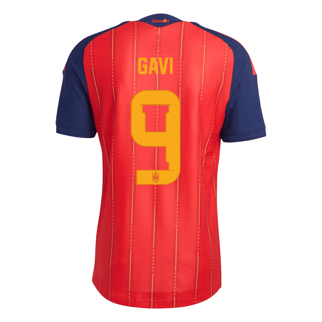 Pánske Futbalový Dres Španielsko Domáci MS 2026 Hráčska Verzia - GAVI #9