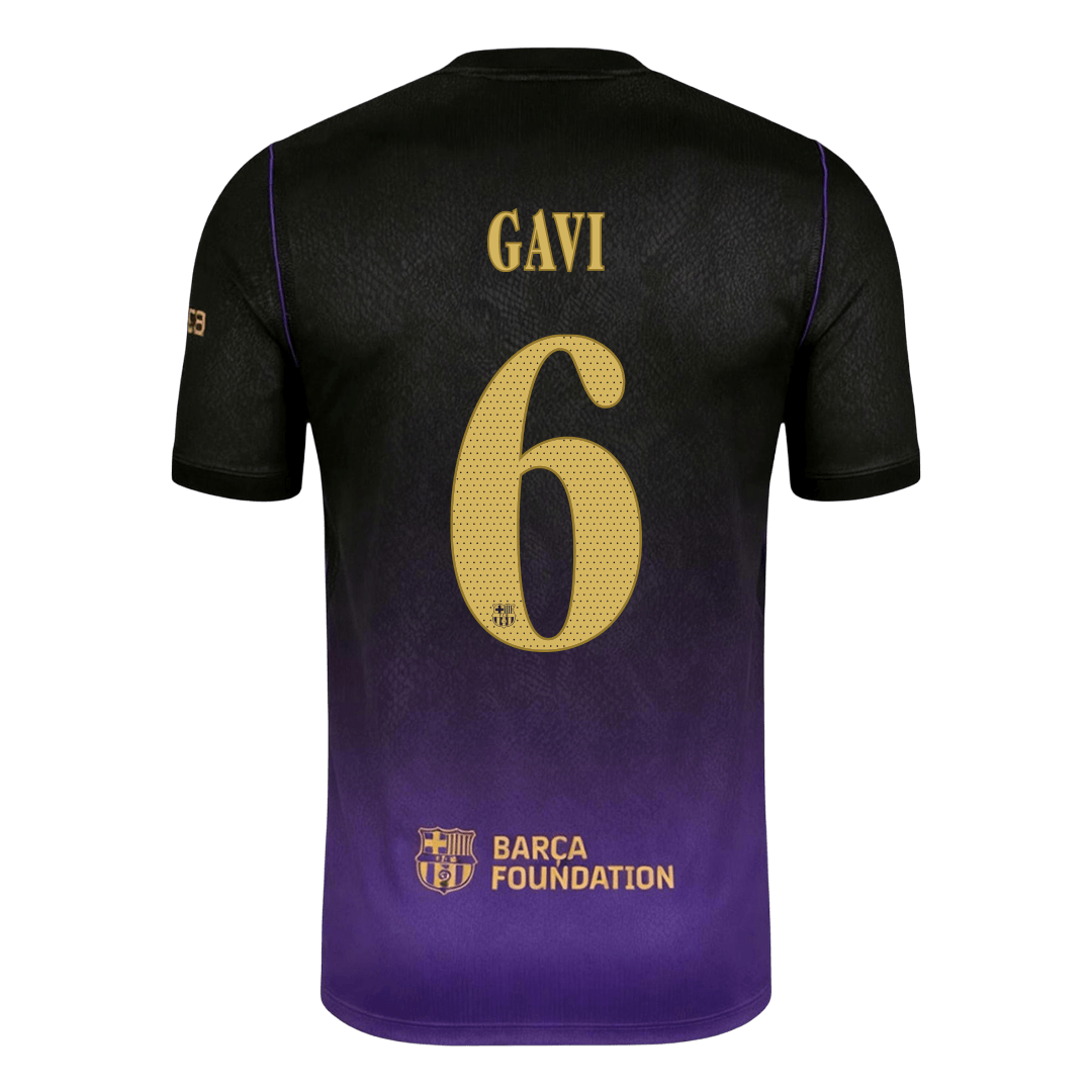 Barcelona pánsky vonkajší futbalový dres 2026/27 – GAVI #6 – UCL