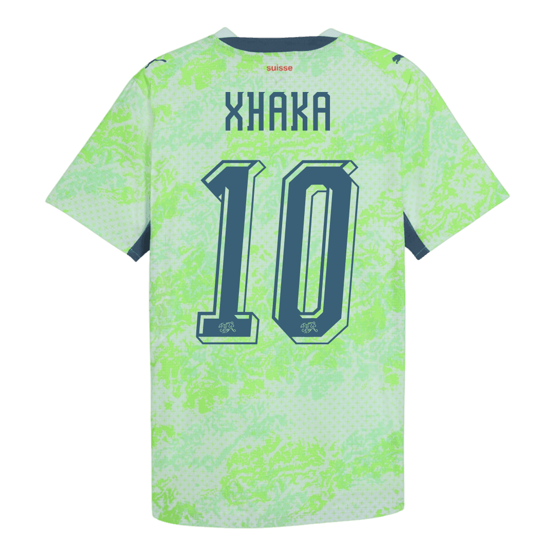 Pánske Futbalový Dres Švajčiarsko Vonkajší MS 2026 - XHAKA #10