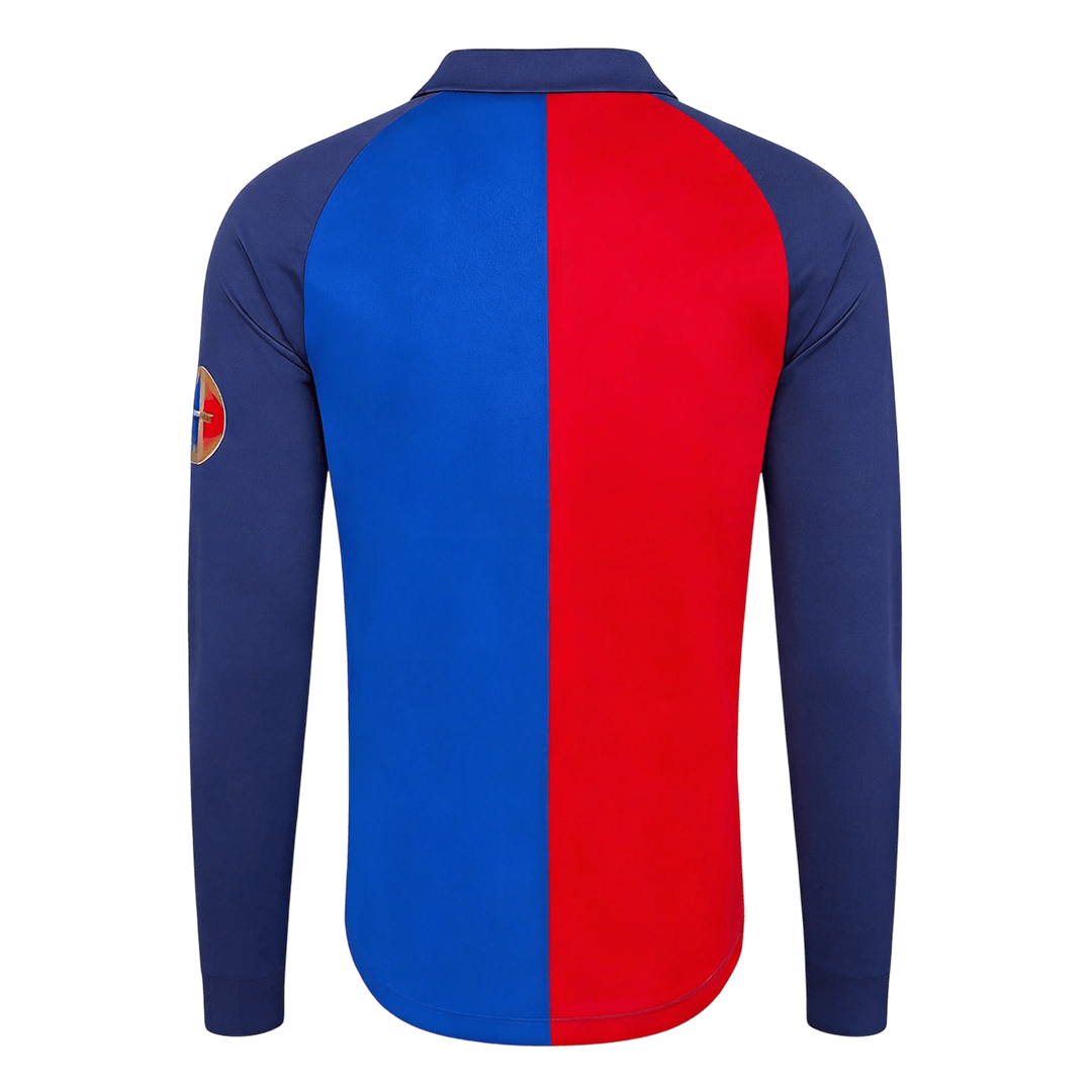 Barcelona Special pánsky retro futbalový dres s dlhými rukávmi 1999/00