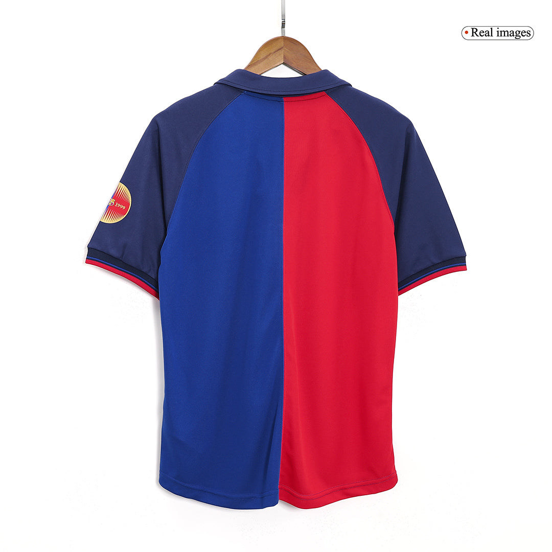 Barcelona pánsky domáci retro futbalový dres 1999/00