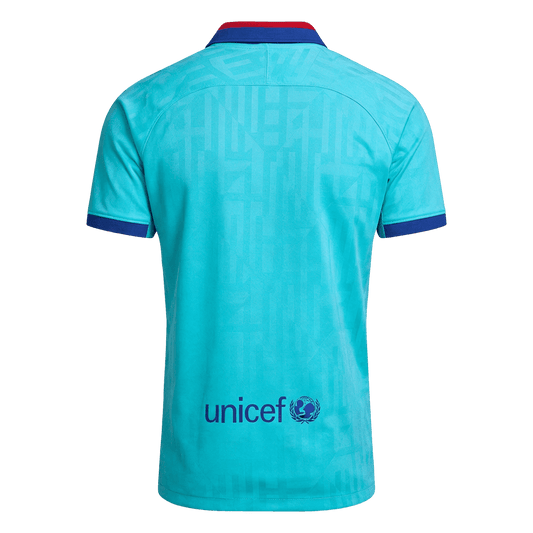 Barcelona pánsky tretí retro futbalový dres 2019/20