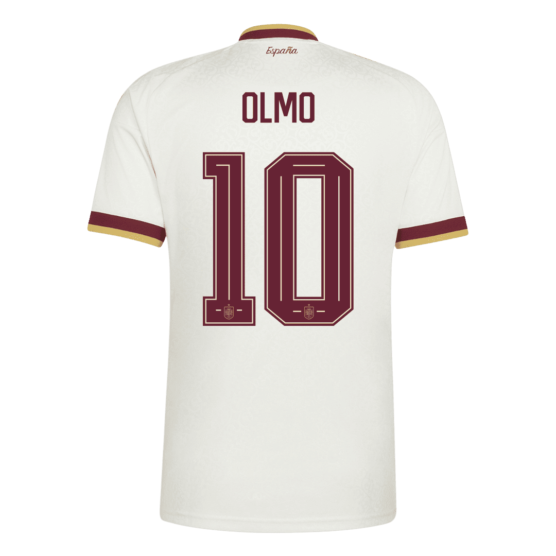 Pánske Futbalový Dres Španielsko Vonkajší MS 2026 - OLMO #10