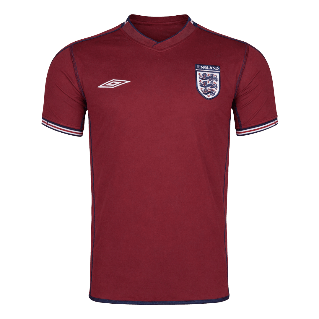 Anglicko pánsky vonkajší retro futbalový dres 2002