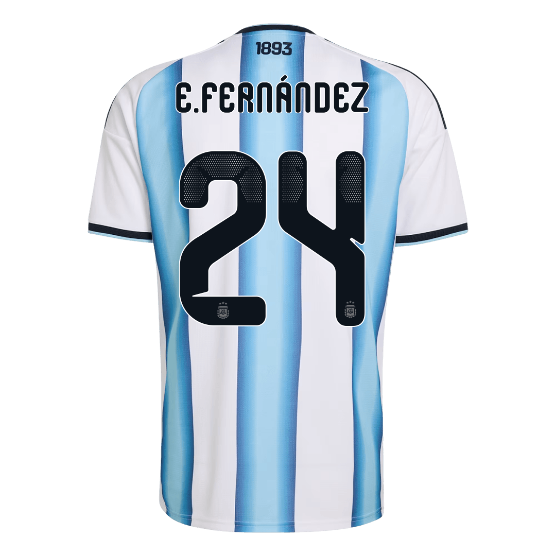 Argentína pánsky domáci futbalový dres MS 2026 – E. FERNÁNDEZ #24