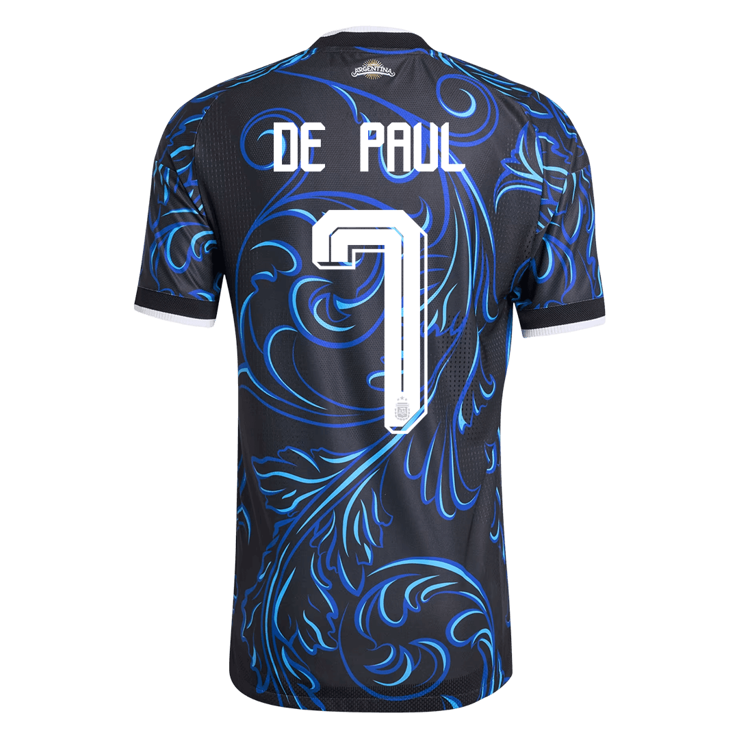 Pánske Futbalový Dres Argentína Vonkajší MS 2026 Hráčska Verzia - DE PAUL #7