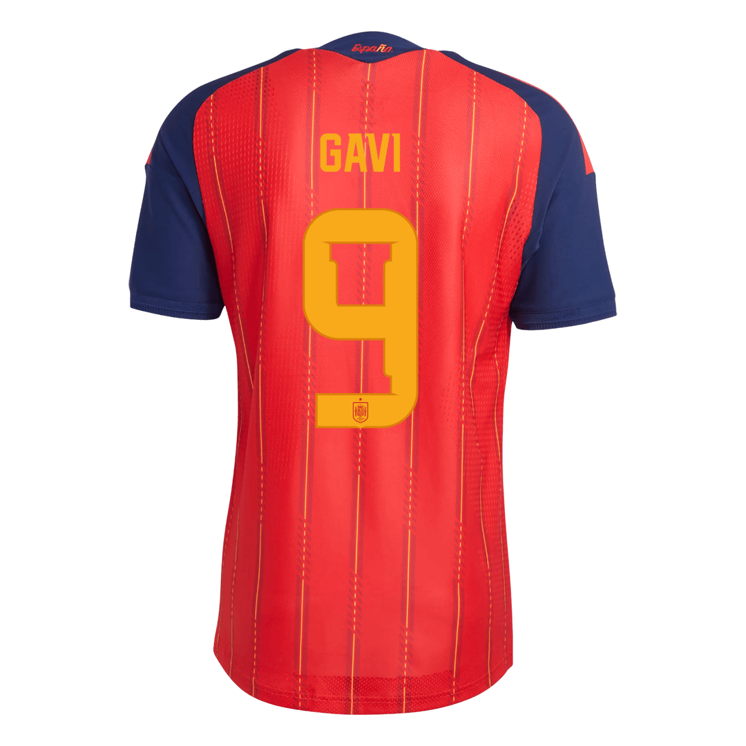 Pánske Futbalový Dres Španielsko Domáci MS 2026 Hráčska Verzia - GAVI #9