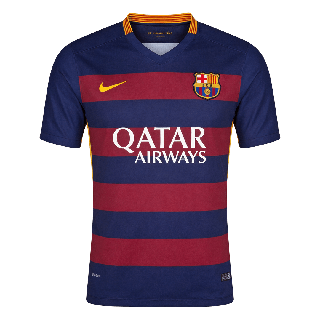 Barcelona pánsky domáci retro futbalový dres 2015/16