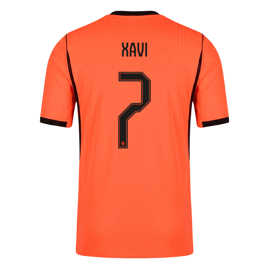 Pánske Futbalový Dres Holandsko Domáci MS 2026 Hráčska Verzia - XAVI #7