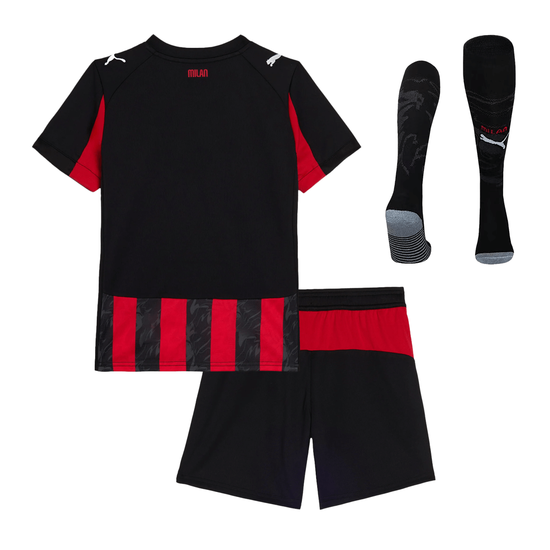 Detské Futbalový komplet AC Miláno Domáci 2025/26