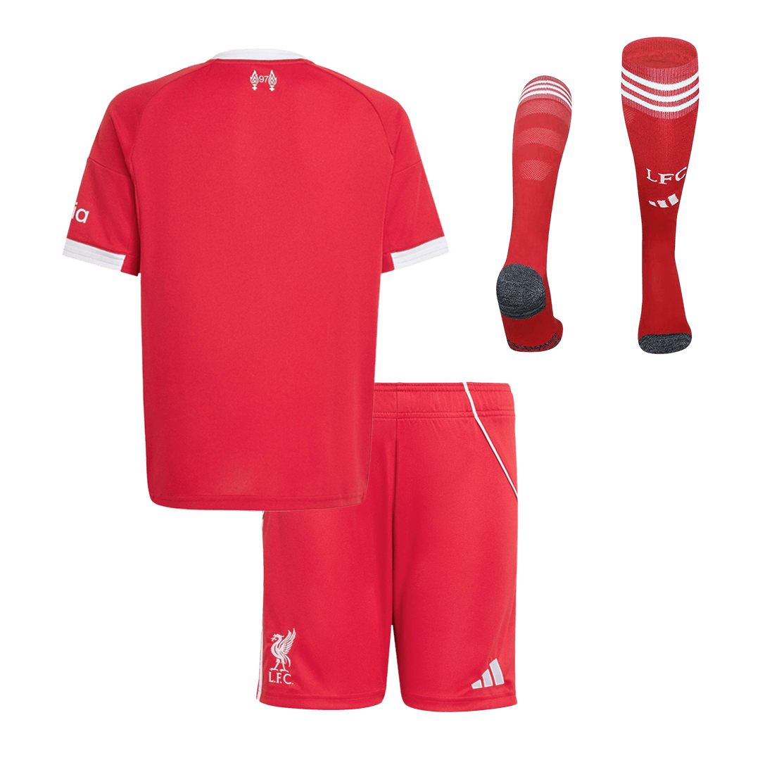Liverpool detský domáci futbalový komplet 2025/26