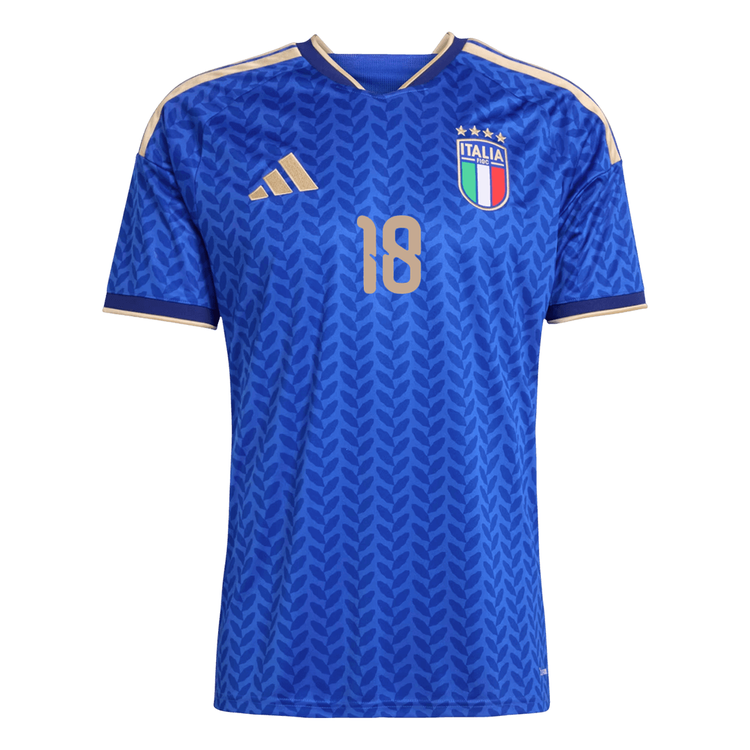 Taliansko pánsky domáci futbalový dres MS 2026 - BARELLA #18 (Prémiová kvalita)