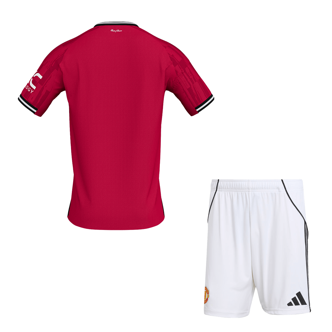 Manchester United pánska domáca futbalová súprava 2025/26 (Prémiová kvalita)