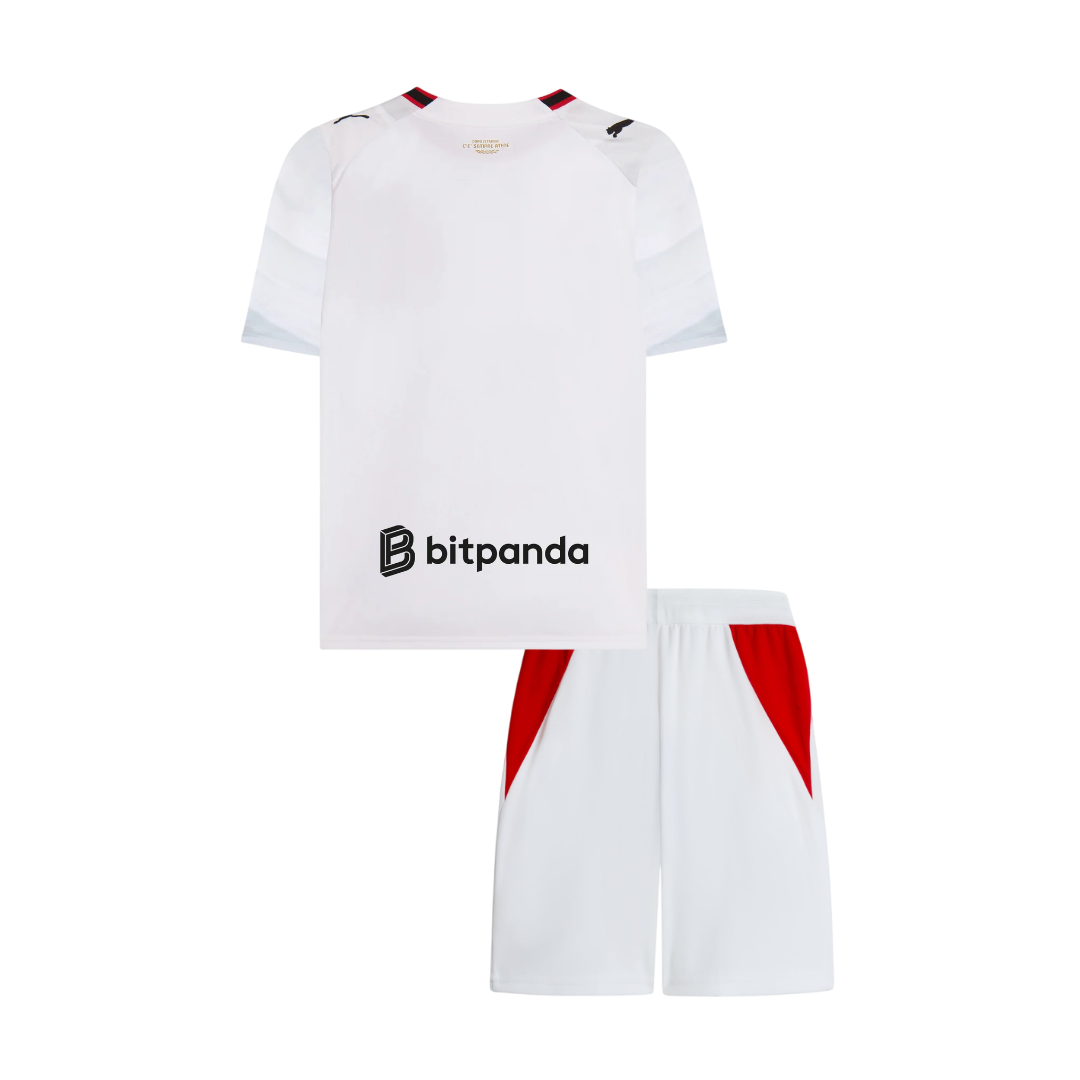 AC Miláno detský Vonkajší futbalový komplet 2026/27
