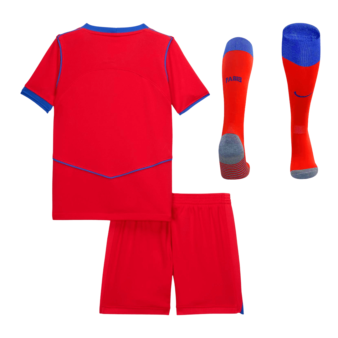 PSG detský tretí futbalový komplet 2025/26