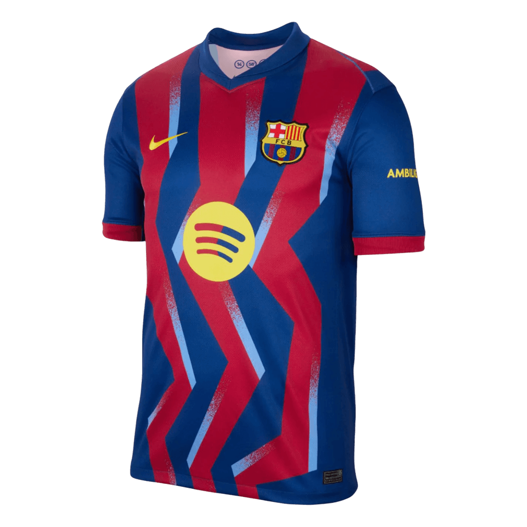 Barcelona pánsky štvrtý futbalový dres 2025/26 - LEWANDOWSKI #9