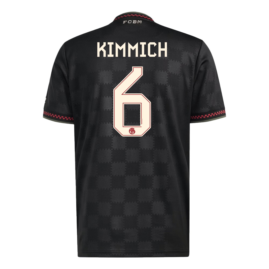 Bayern Mníchov pánsky tretí futbalový dres 2025/26 - KIMMICH #6