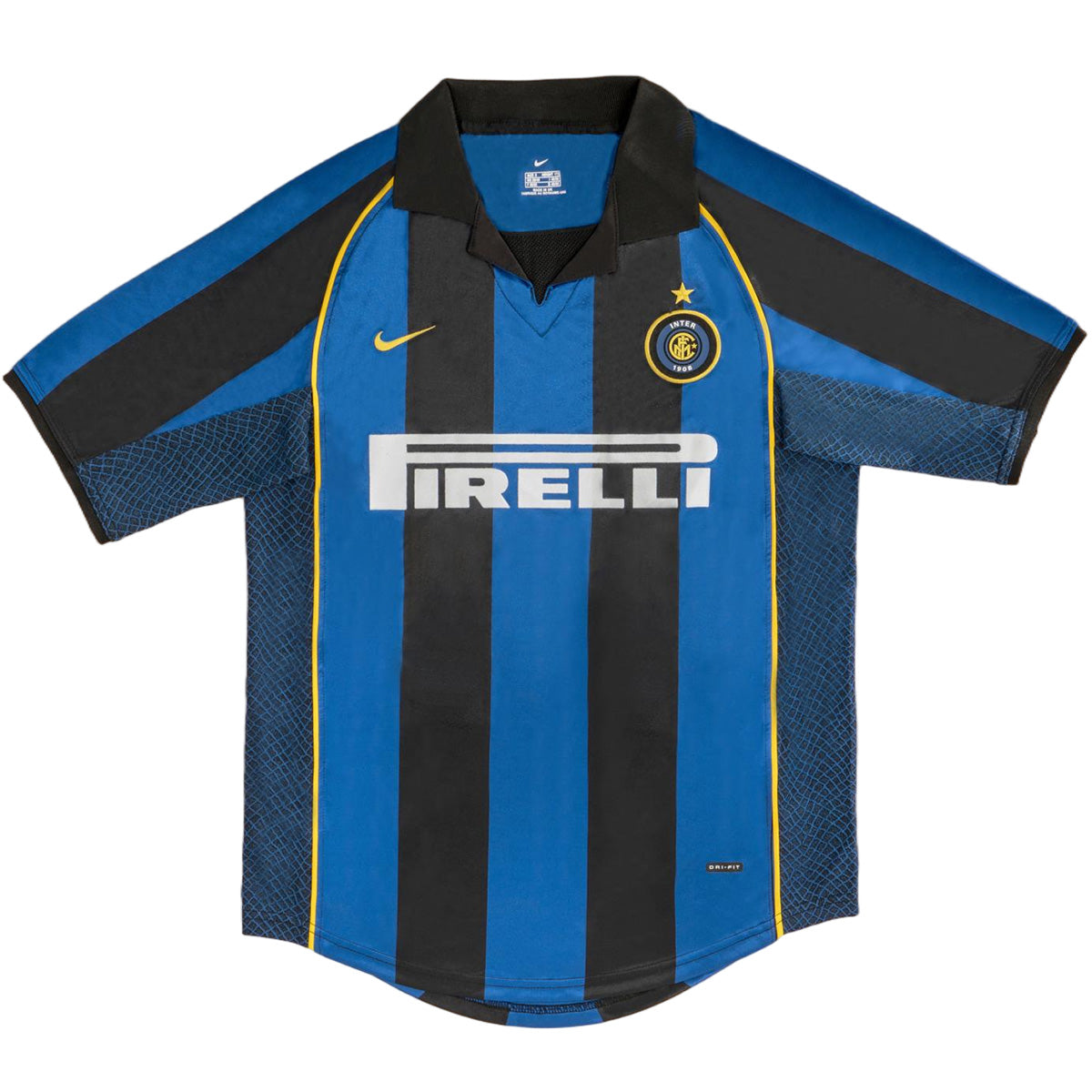 Inter Miláno pánsky domáci retro futbalový dres 2001/02