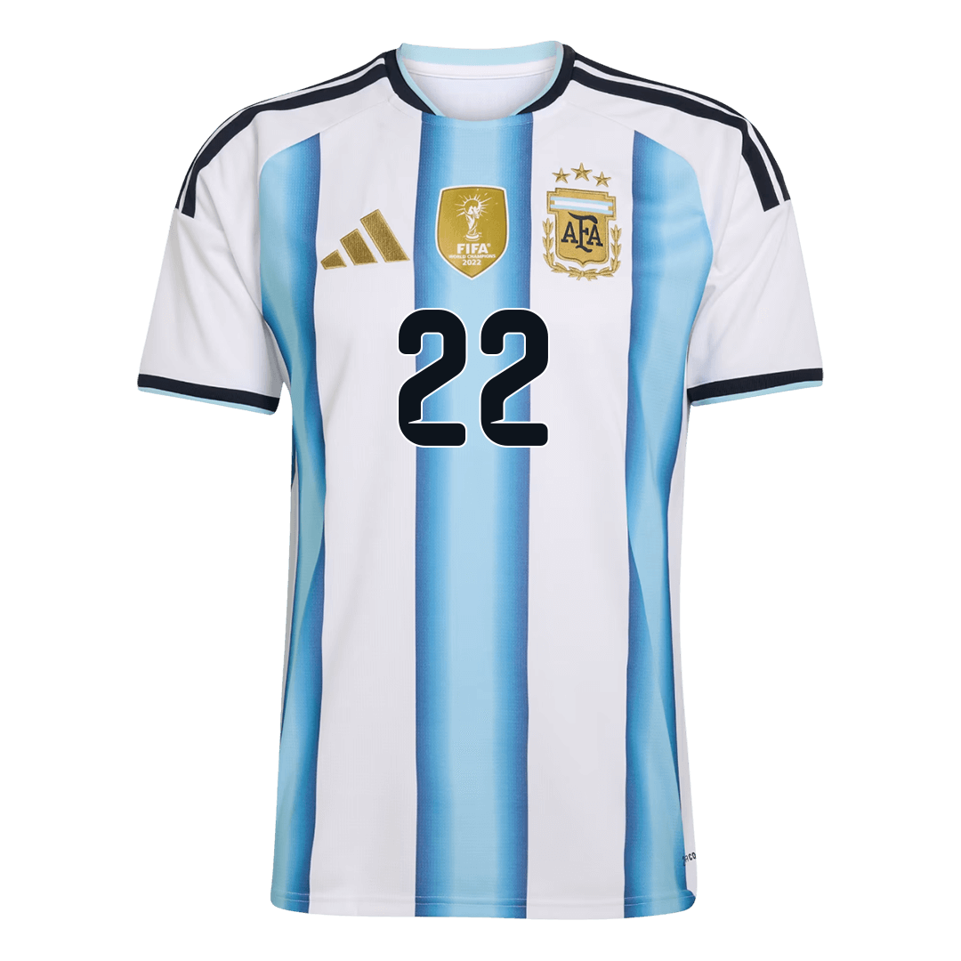 Argentína pánsky domáci futbalový dres MS 2026 - L.MARTÍNEZ #22 (Prémiová kvalita)