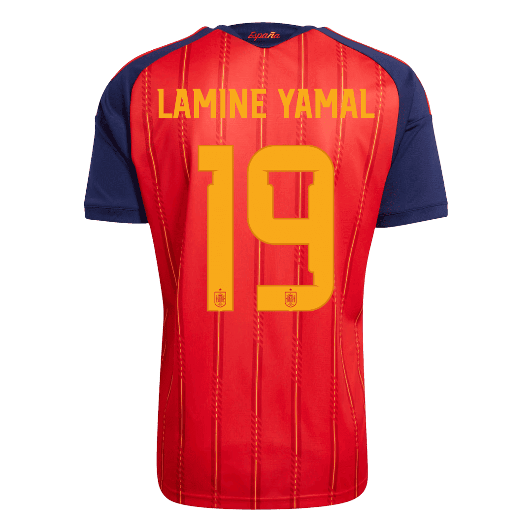 Pánske Futbalový Dres Španielsko Domáci MS 2026 Hráčska Verzia - LAMINE YAMAL #19
