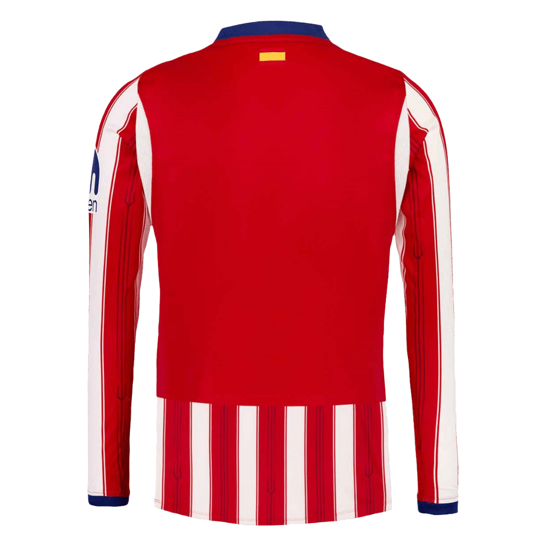 Atletico Madrid pánsky Domáci futbalový dres s dlhými rukávmi 2026/27
