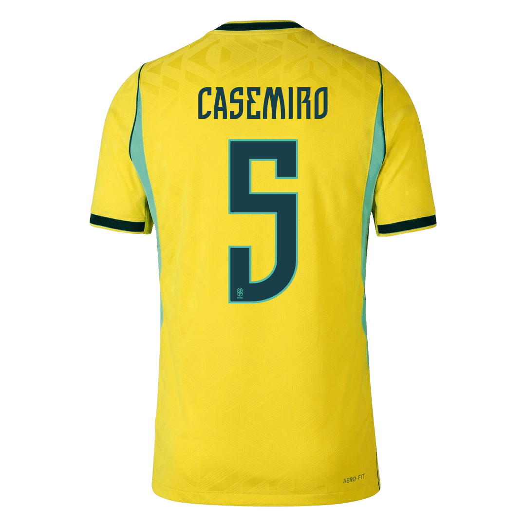 Pánske Futbalový Dres Brazília Domáci MS 2026 Hráčska Verzia - CASEMIRO #5