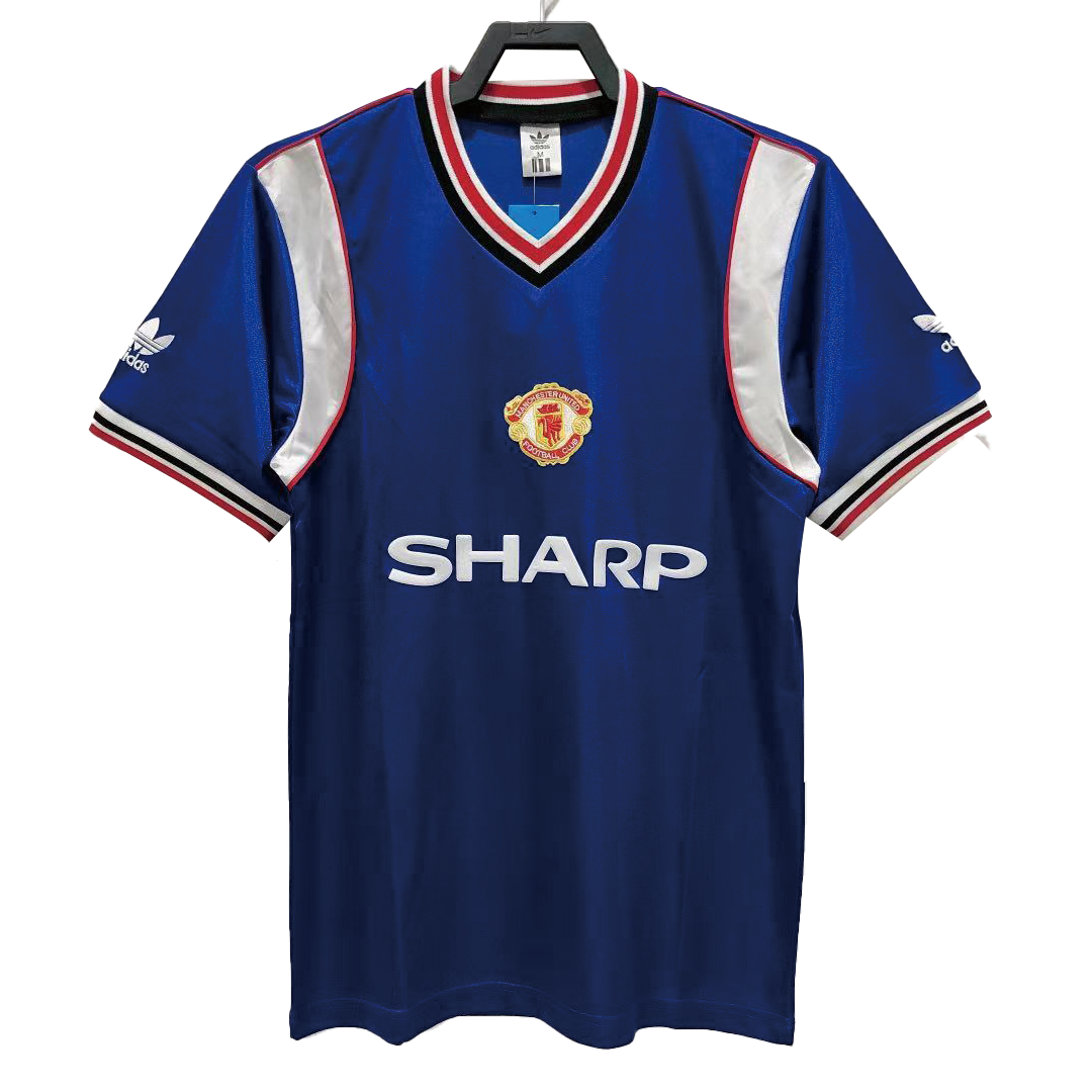 Manchester United pánsky tretí retro futbalový dres 1985