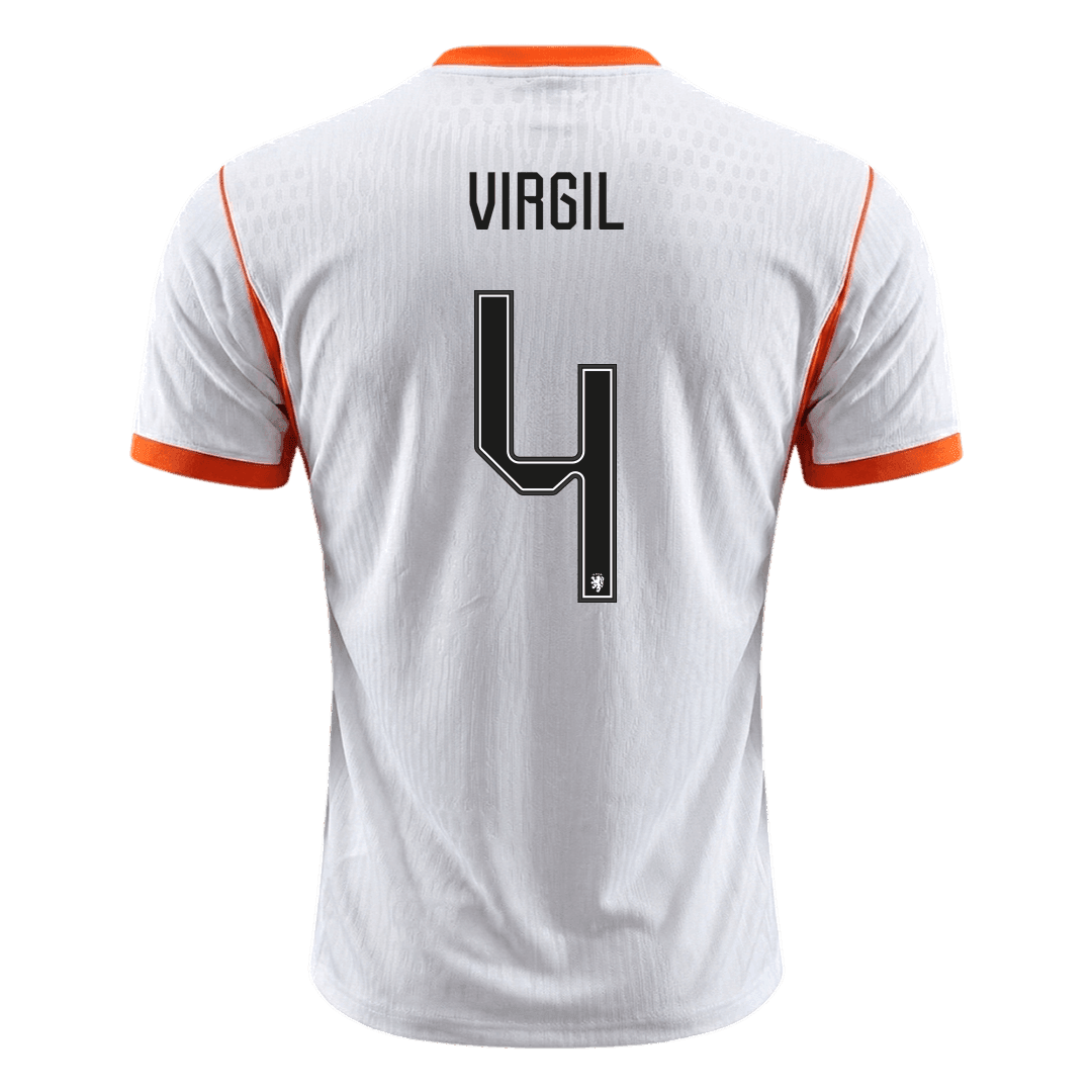 Pánske Futbalový Dres Holandsko Vonkajší MS 2026 Hráčska Verzia - VIRGIL #4