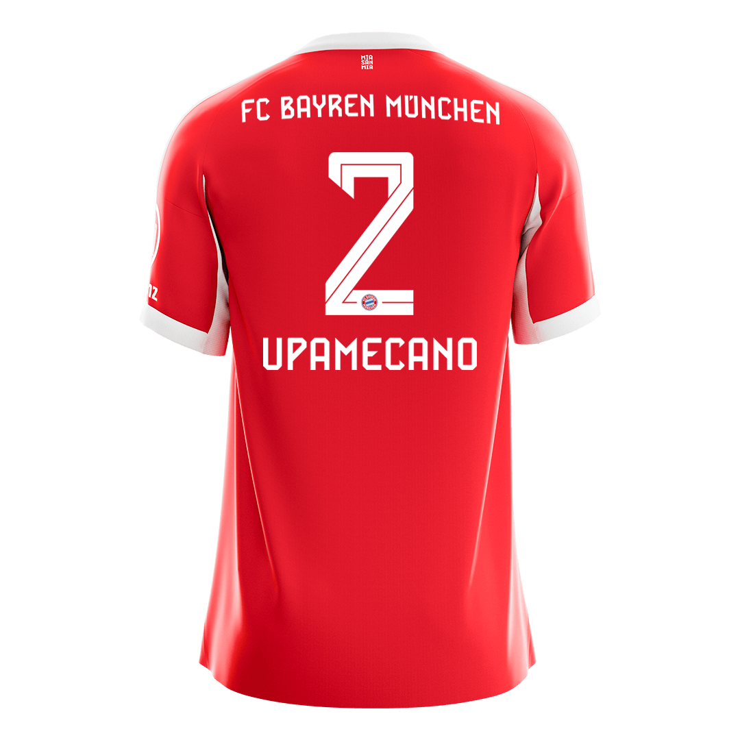 Bayern Mníchov pánsky domáci futbalový dres 2025/26 - UPAMECANO #2 (Prémiová kvalita)