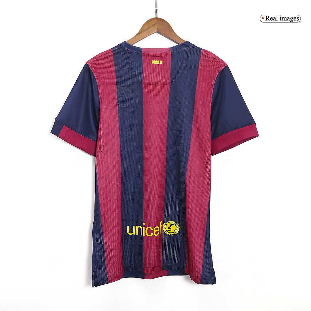 Barcelona pánsky domáci retro futbalový dres 2014/15