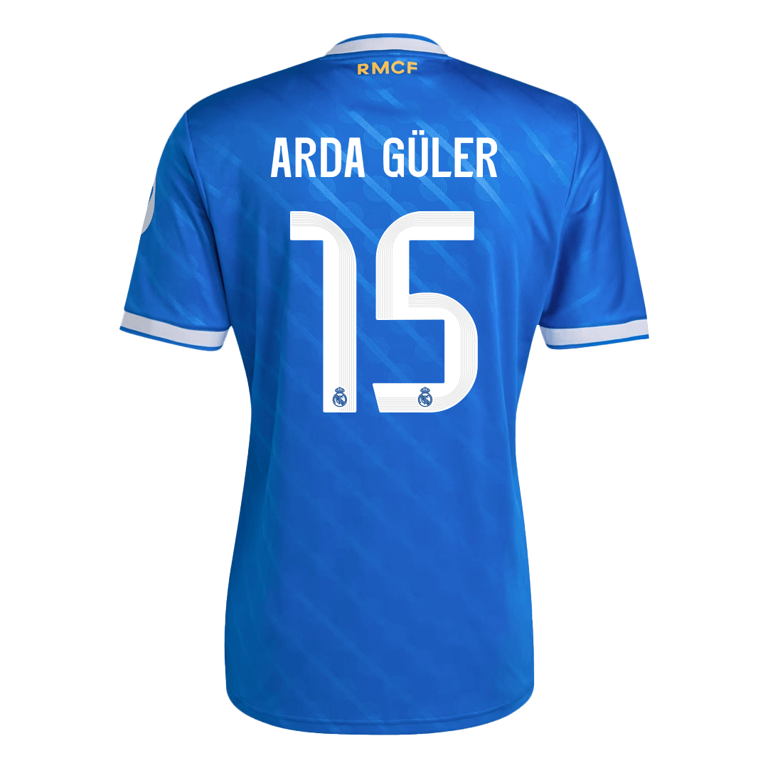 Real Madrid pánsky tretí futbalový dres 2025/26 - ARDA GÜLER #15