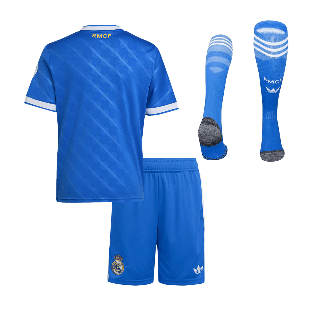 Real Madrid detský tretí futbalový komplet 2025/26