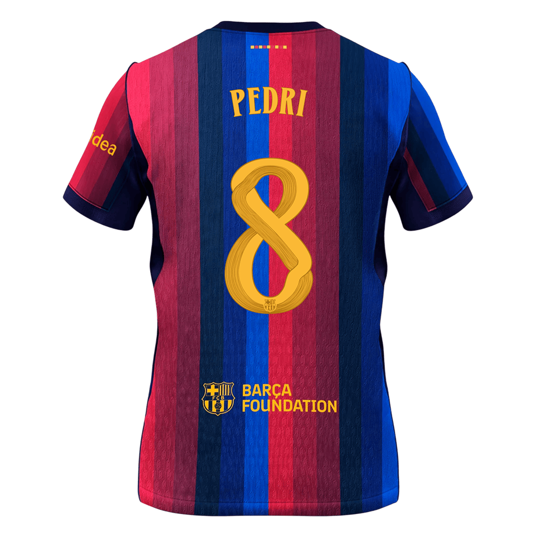 Pánske Futbalový Dres Barcelona Domáci 2026/27 UCL - PEDRI #8