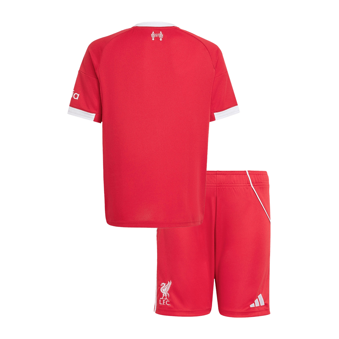Liverpool detská domáca futbalová súprava 2025/26